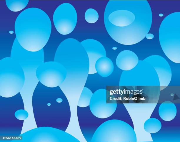 blue lava light background - lava lamp stock illustrations