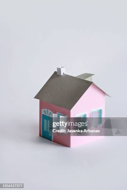 paper house - small stock illustrations stock pictures, royalty-free photos & images