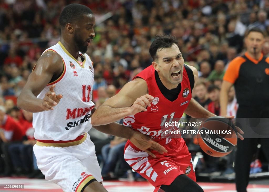 BASKET-EURL-OLYMPIACOS-MONACO