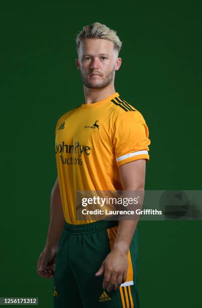 Ben Duckett of Nottinghamshire County Cricket Club poses for a portrait at Trent Bridge on July 14, 2020 in Nottingham, England.