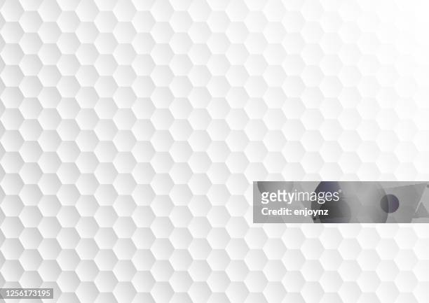 ilustraciones, imágenes clip art, dibujos animados e iconos de stock de textura de golf hexagonal abstracta blanca - palo de golf