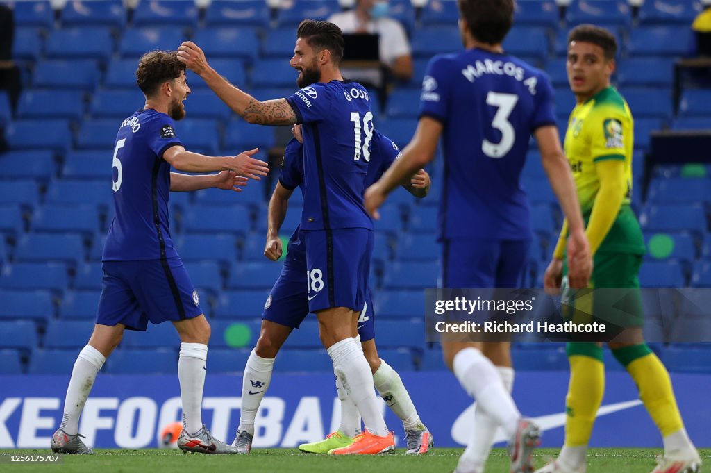 Chelsea FC v Norwich City - Premier League