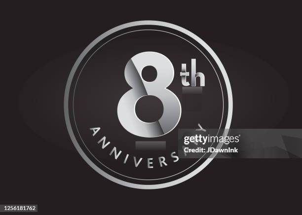 8th Label 409 Number 8 Logo High Res Illustrations - Getty Images