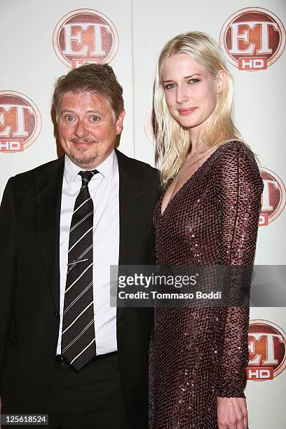 Actor Dave Foley and Sarah McNeilly attend the Entertainment Tonight 15th Annual Emmy Party held at Vibiana on September 18, 2011 in Los Angeles,...