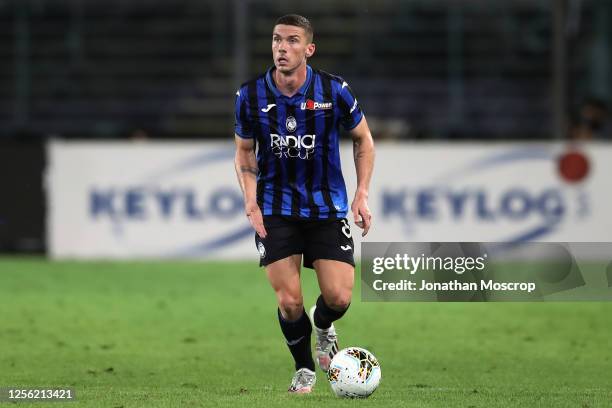 German defender Robin Gosens of Atalanta during the Serie A match between Atalanta BC and Brescia Calcio at Gewiss Stadium on July 14, 2020 in...