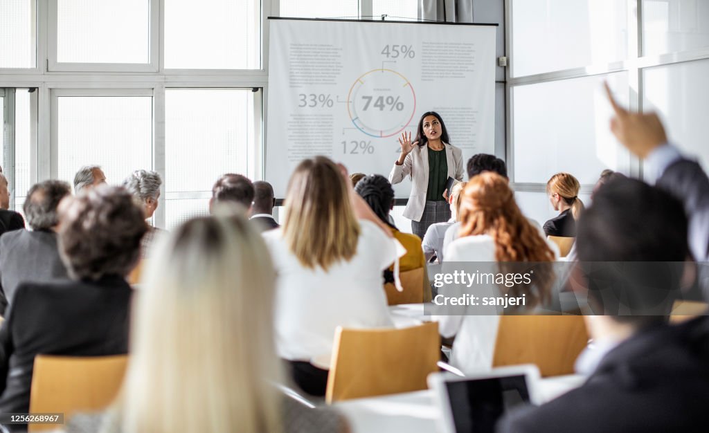 Stock People In Conference Business People At A Conference High-Res Stock Photo - Getty Images