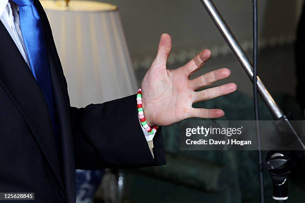 David Cameron speaks at a reception ahead of the Spirit Of London Awards to be held at The Royal Albert Hall on the 10th of October at 10 Downing...