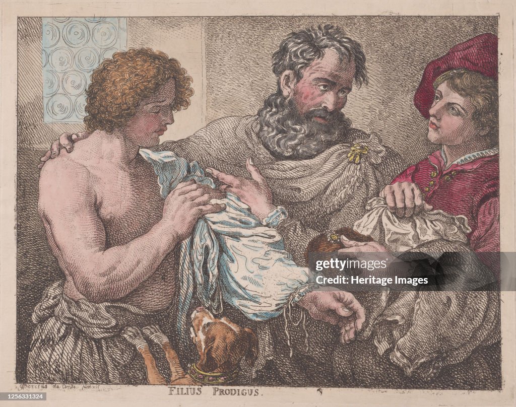 Fildous Filus Prodigus , 1783-95. Artist Thomas Rowlandson. News Photo - Getty ...