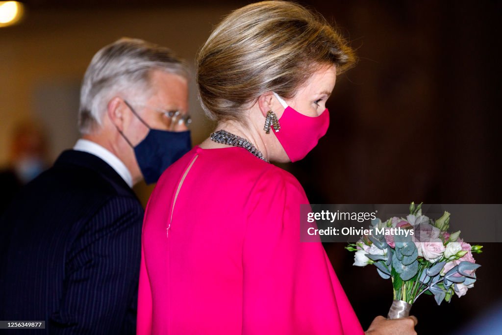 Belgium Royal Family Attends The Preludium To The National Day Concert At The Bozar Palace For Fine Arts In Brussels