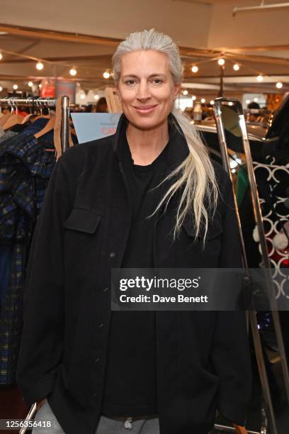 Deputy Editor of British Vogue Sarah Harris attends the #SheInspiresMe Car Boot Sale in aid of Women For Women International in the Selfridges car...