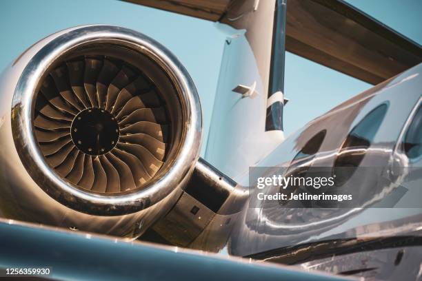 aircraft engine detail - aircraft maintenance stock pictures, royalty-free photos & images