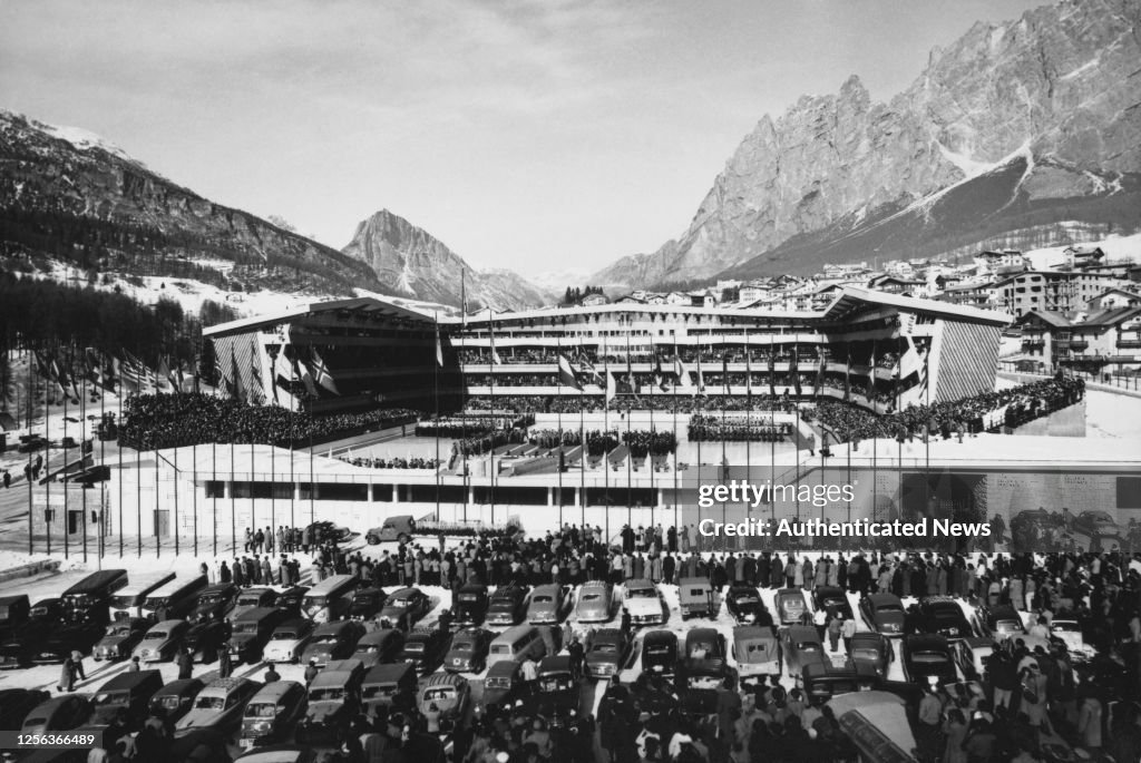1956 Winter Olympics - Opening Ceremony