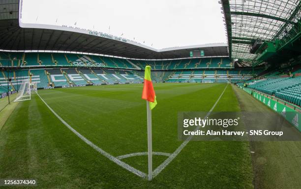 General view during a cinch Premiership match between Celtic and St Mirren at Celtic Park, on May 20 in Glasgow, Scotland.