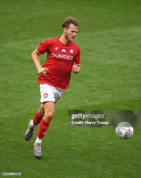 Tomas Kalas of Bristol City during the Sky Bet Championship match between Bristol City and Stoke City at Ashton Gate on July 15, 2020 in Bristol,...