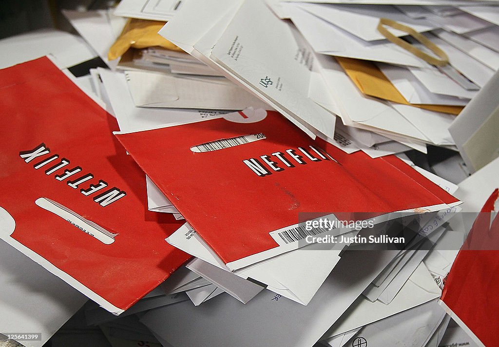 FILE:  Netflix To Spin Off DVD Mail Service