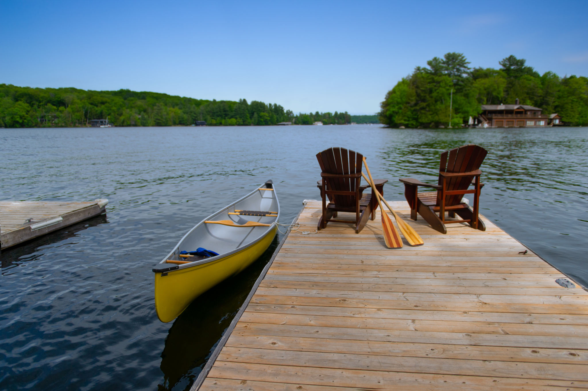 waterfront dock