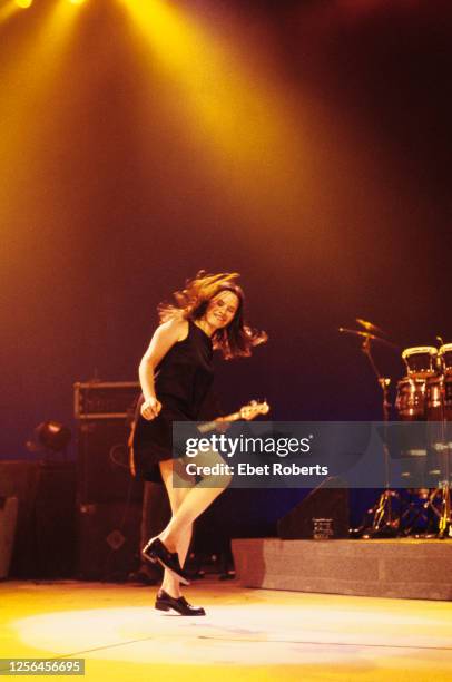 Natalie Merchant performing at the Beacon Theatre in New York City on October 9, 1995.