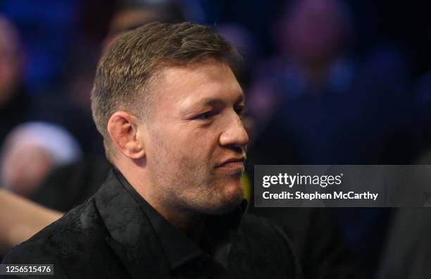 Dublin , Ireland - 20 May 2023; UFC fighter Conor McGregor in attendance ahead of the undisputed super lightweight championship fight between Katie...