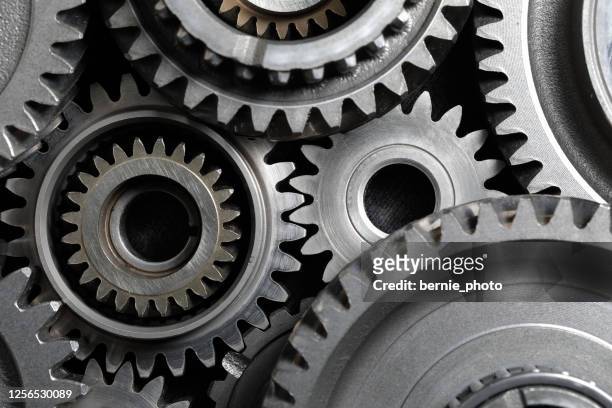 machine gears - machine part stock pictures, royalty-free photos & images