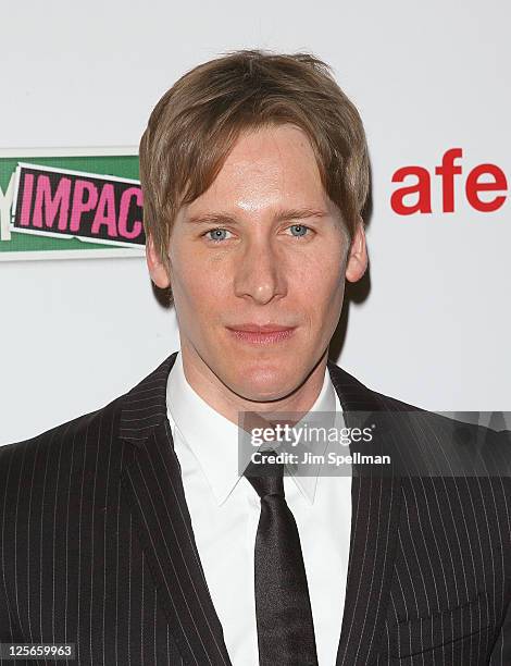 Dustin Lance Black attends the opening night of "8" on Broadway at the Eugene O'Neill Theatre on September 19, 2011 in New York City.