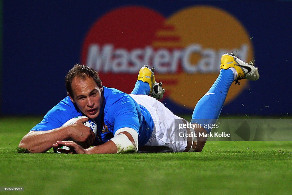 Italy v Russia - IRB RWC 2011 Match 20