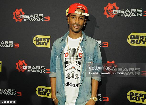 Big Sean attends Worldwide Launch of "Gears of War 3" for Xbox 360 at Best Buy Theater on September 19, 2011 in New York City.