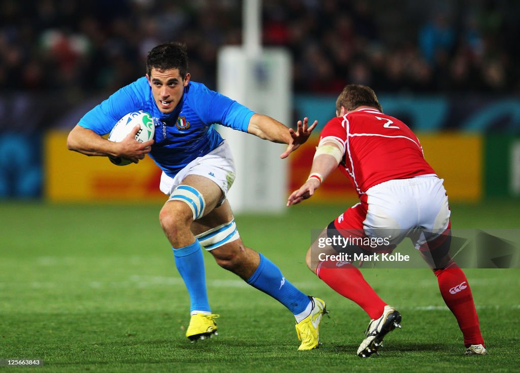 Italy v Russia - IRB RWC 2011 Match 20