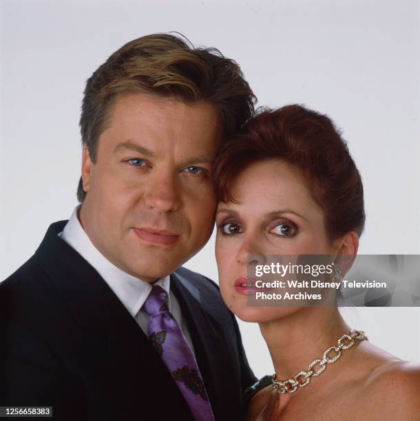 Los Angeles, CA Brad Maule, Jackie Zeman promotional photo for the ABC tv series 'General Hospital'.