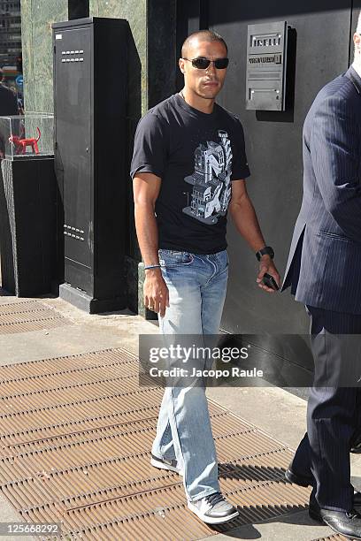 Ivan Cordoba is seen on September 20, 2011 in Milan, Italy.