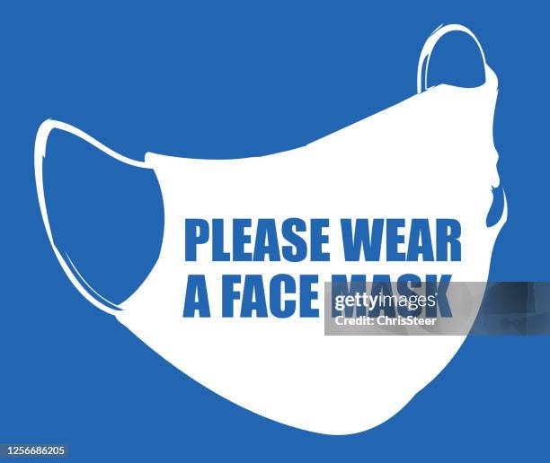 face mask - nhs stock illustrations