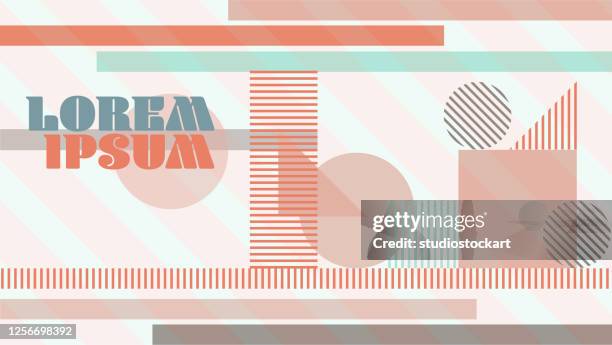 modern design diversity promo banner vector design - different personality types stock illustrations