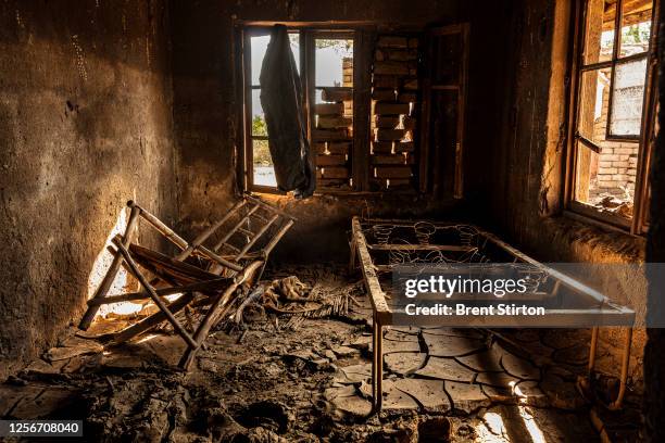 Damage from Cyclone Idai which struck at the end of March 2019. The Makhanga district outside of Majete was deeply affected, with more than 18,000...