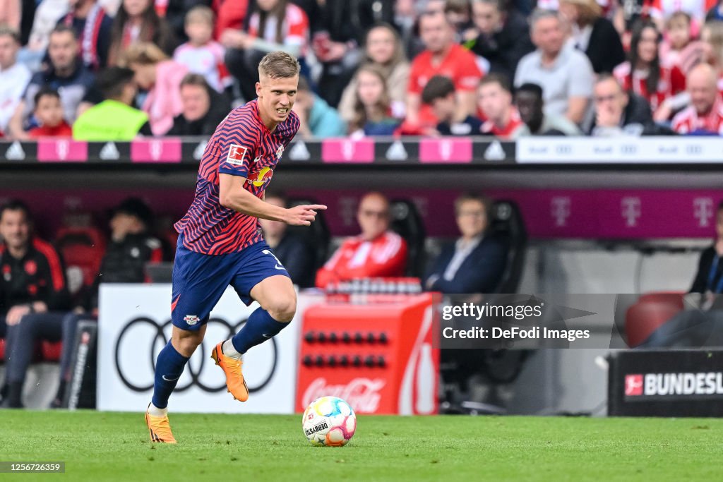 Dani Olmo Of RB Leipzig Controls The Ball During The Bundesliga Match dani-olmo-of-rb-leipzig-controls-the-ball-during-the-bundesliga-match