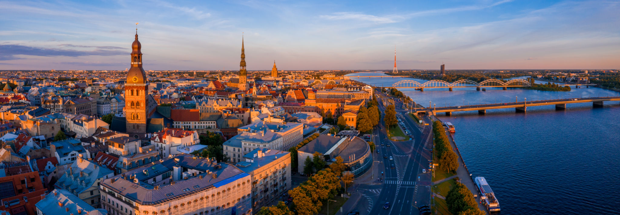 latvia skyline