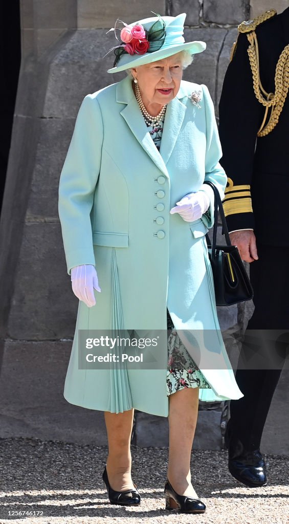 The Queen Confers The Honour Of Knighthood On Captain Sir Thomas Moore