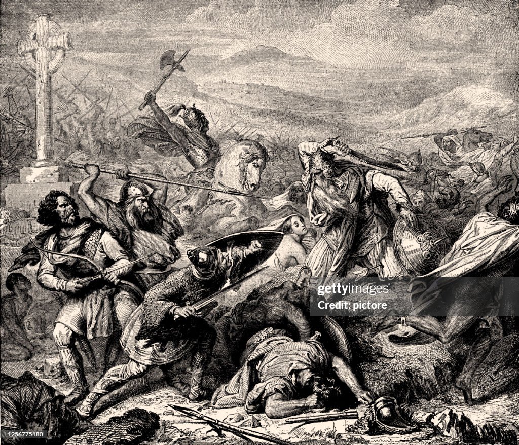 CHARLES MARTEL(688-741,Duke and Prince of the Franks (XXXL)