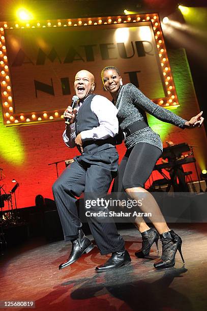 Johnny Kemp performs during Amateur Night at The Apollo Theater on August 31, 2011 in New York City.