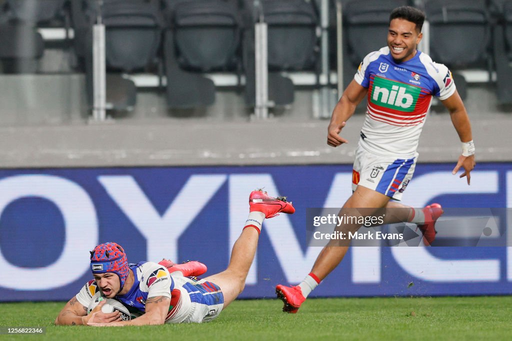 NRL Rd 10  - Rabbitohs v Knights