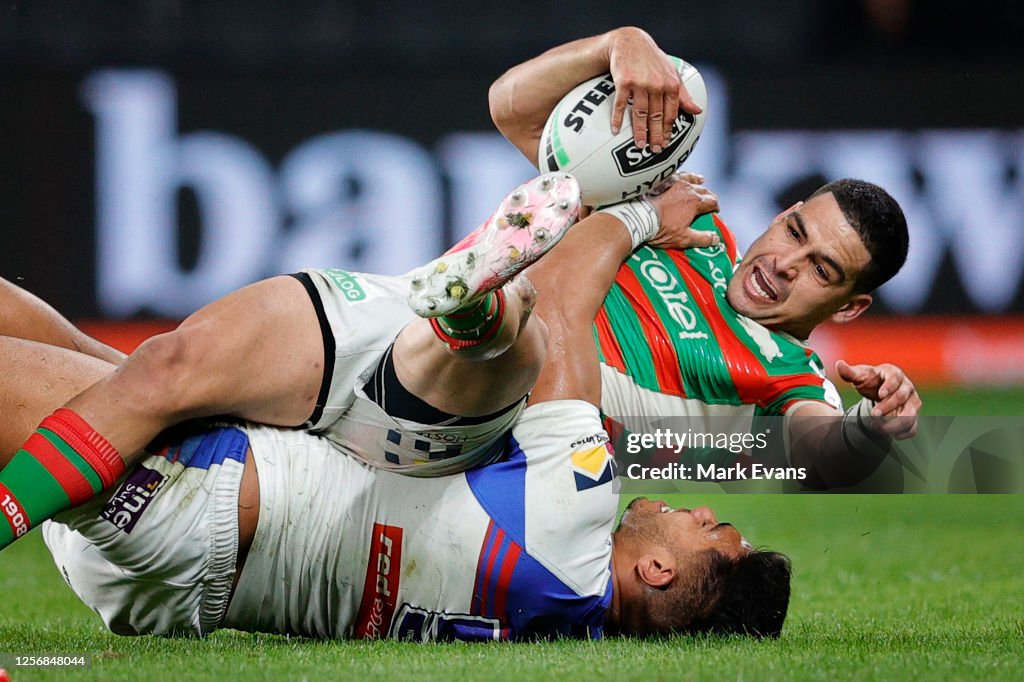 NRL Rd 10  - Rabbitohs v Knights