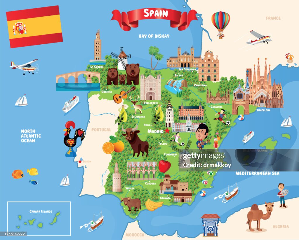 Spain Map