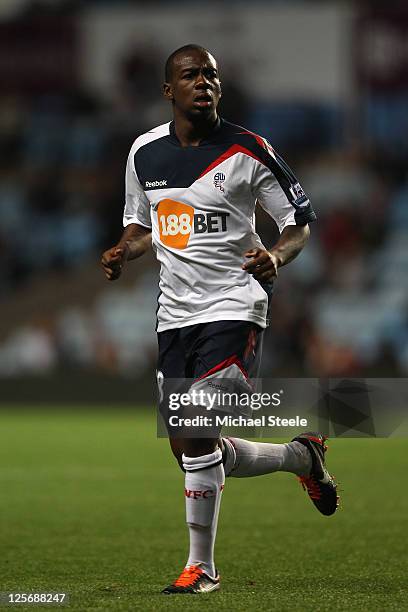 Gael Kakuta of Bolton Wanderers during the Carling Cup third round match between Aston Villa and Bolton Wanderers at Villa Park on September 20, 2011...