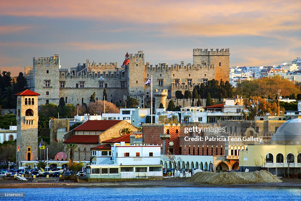 Greece, Rhodes sunset 2