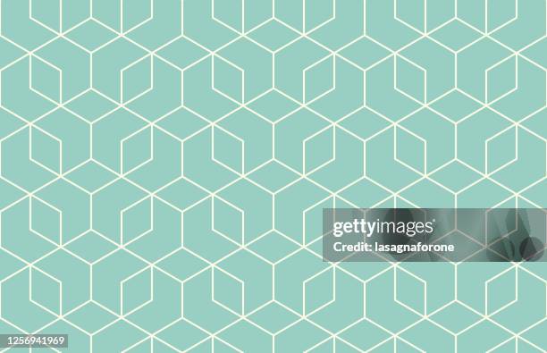 ilustrações de stock, clip art, desenhos animados e ícones de seamless geometric vector pattern - seamless