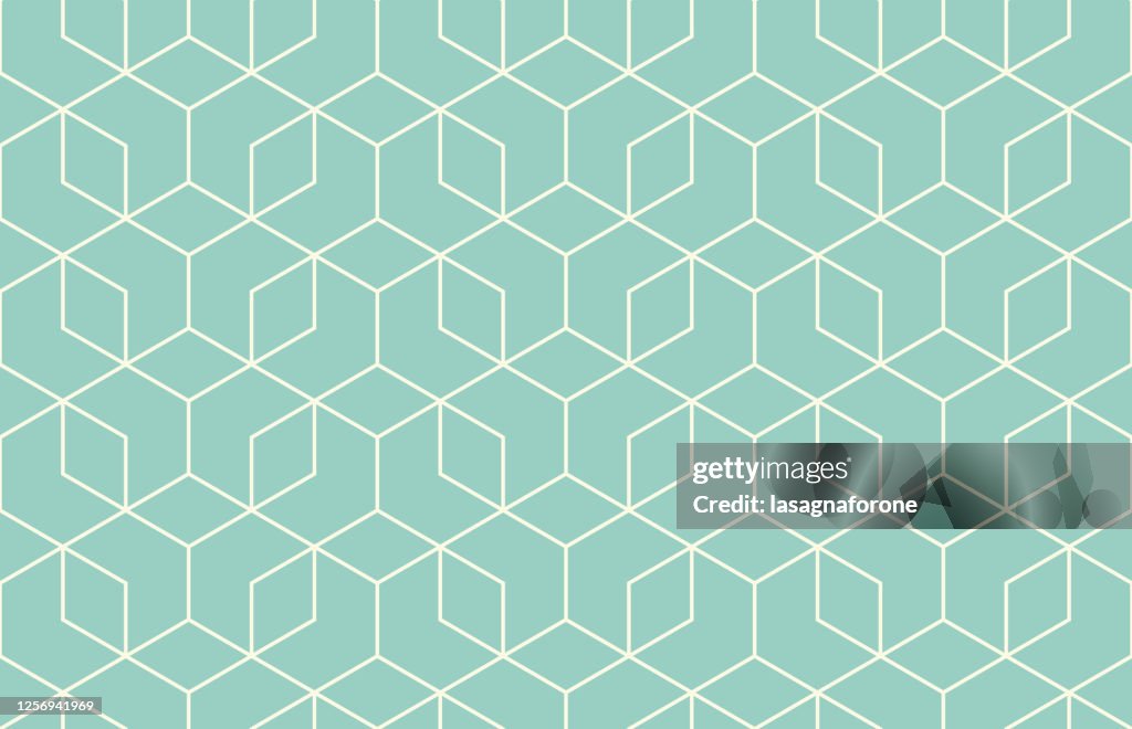 Seamless Geometric Vector Pattern