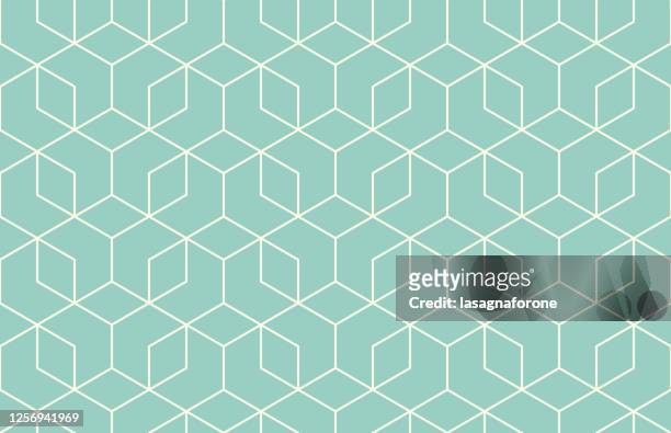 seamless geometric vector pattern - pattern stock illustrations