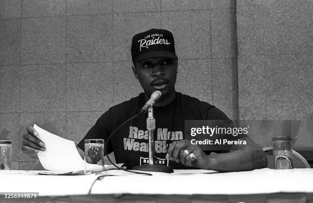 Rapper Chuck D of Public Enemy fires band mate Professor Griff as the band's Minister of Information for making anti-Semitic remarks during a press...