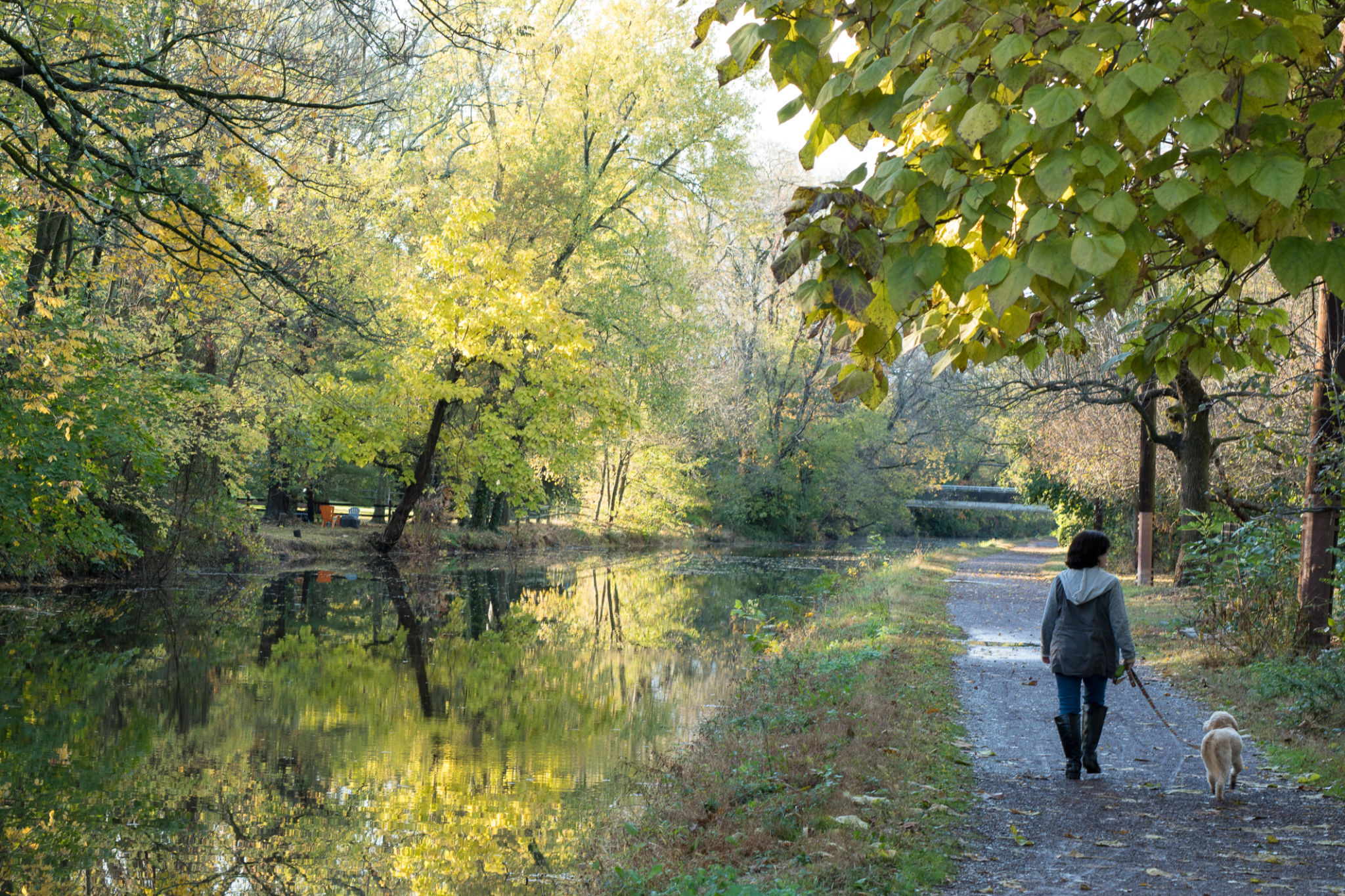 riverside walkway