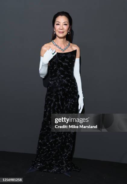 Michelle Yeoh attends the 2023 "Kering Women in Motion Award" during the 76th annual Cannes film festival on May 21, 2023 in Cannes, France.