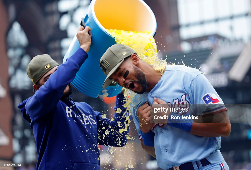 Colorado Rockies v Texas Rangers