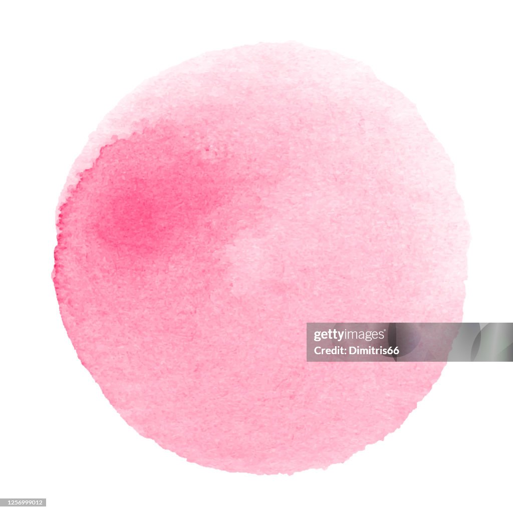 Watercolor brush stroke